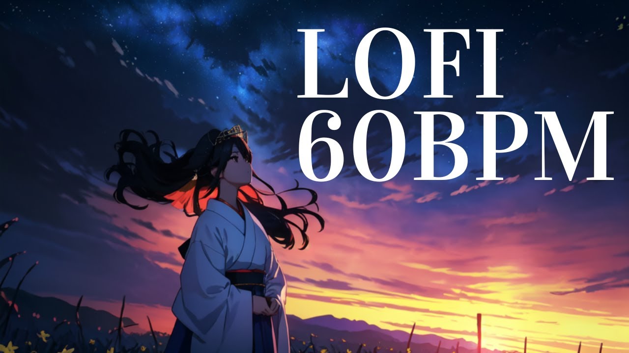 Hear, Listen Lofi 60 BPM / Music to help you relax and concentrate#lofi#music#lofi#relax#music#study