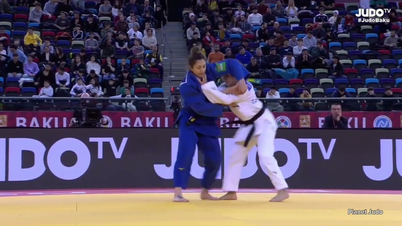 Tara BABULFATH 🇸🇪 🆚️ Mireia LAPUERTA COMAS 🇪🇦 | полуфинал/-48кг | Большой Шлем Баку 2024