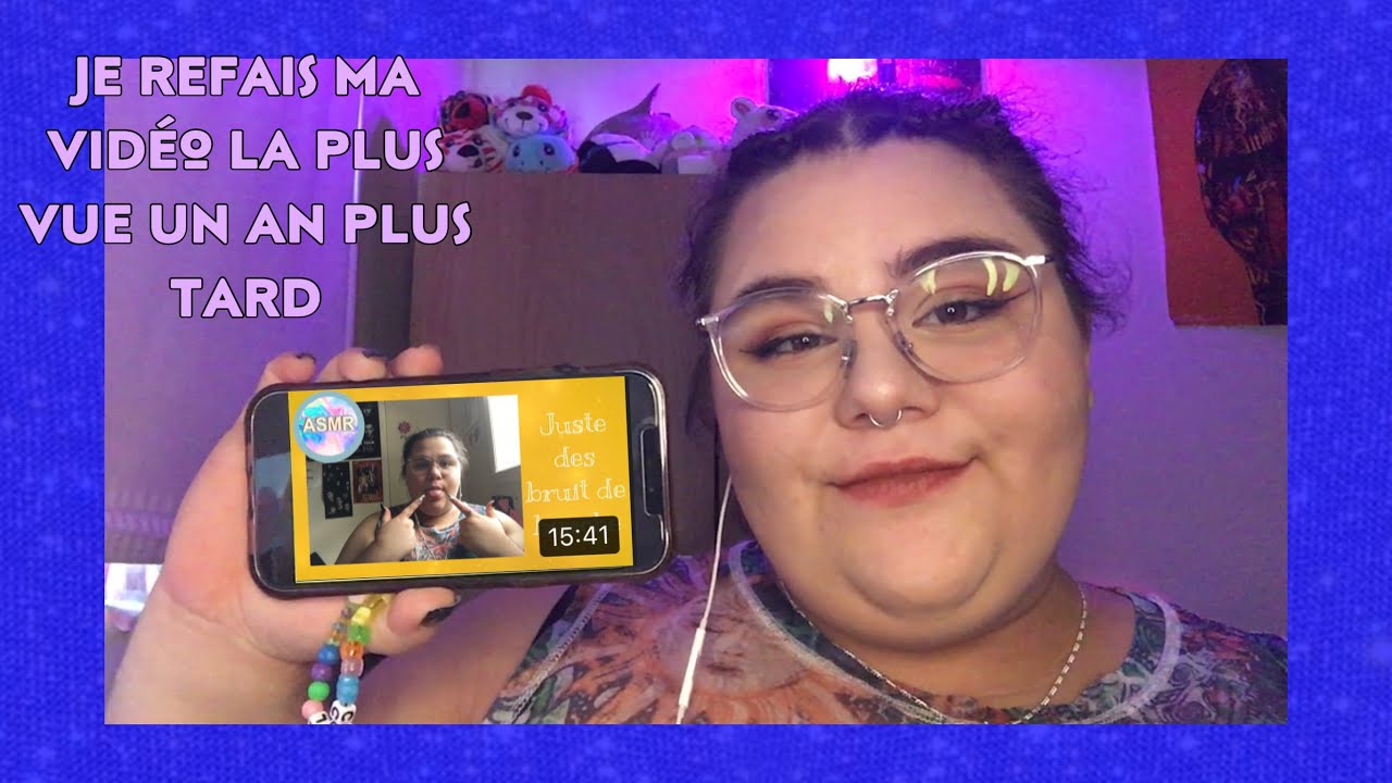 French ASMR - épisode 166 : je refais ma vidéo la plus vue, un an plus tard
