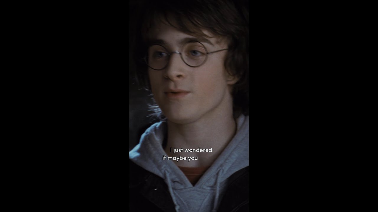 Harry asks Cho to the Yule Ball #HarryPotter #ChoChang