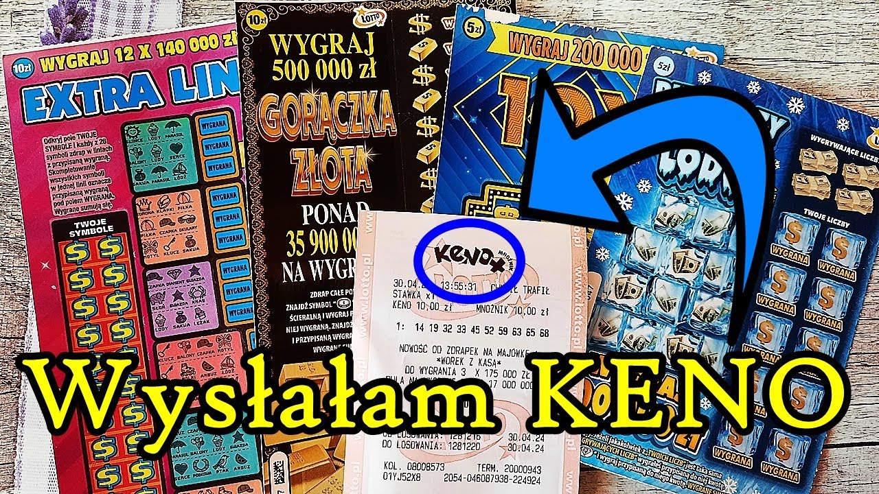 Zdrapki#842|😱WYSŁAŁAM KENO😱DRAPING NA 3 MAJA💰