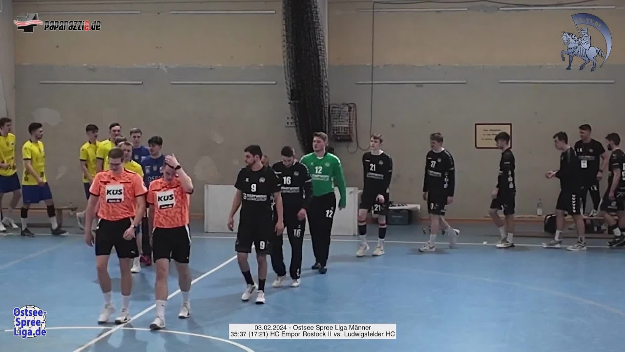 35:37 (17:21) HC Empor Rostock II vs. Ludwigsfelder HC - 03.02.2024