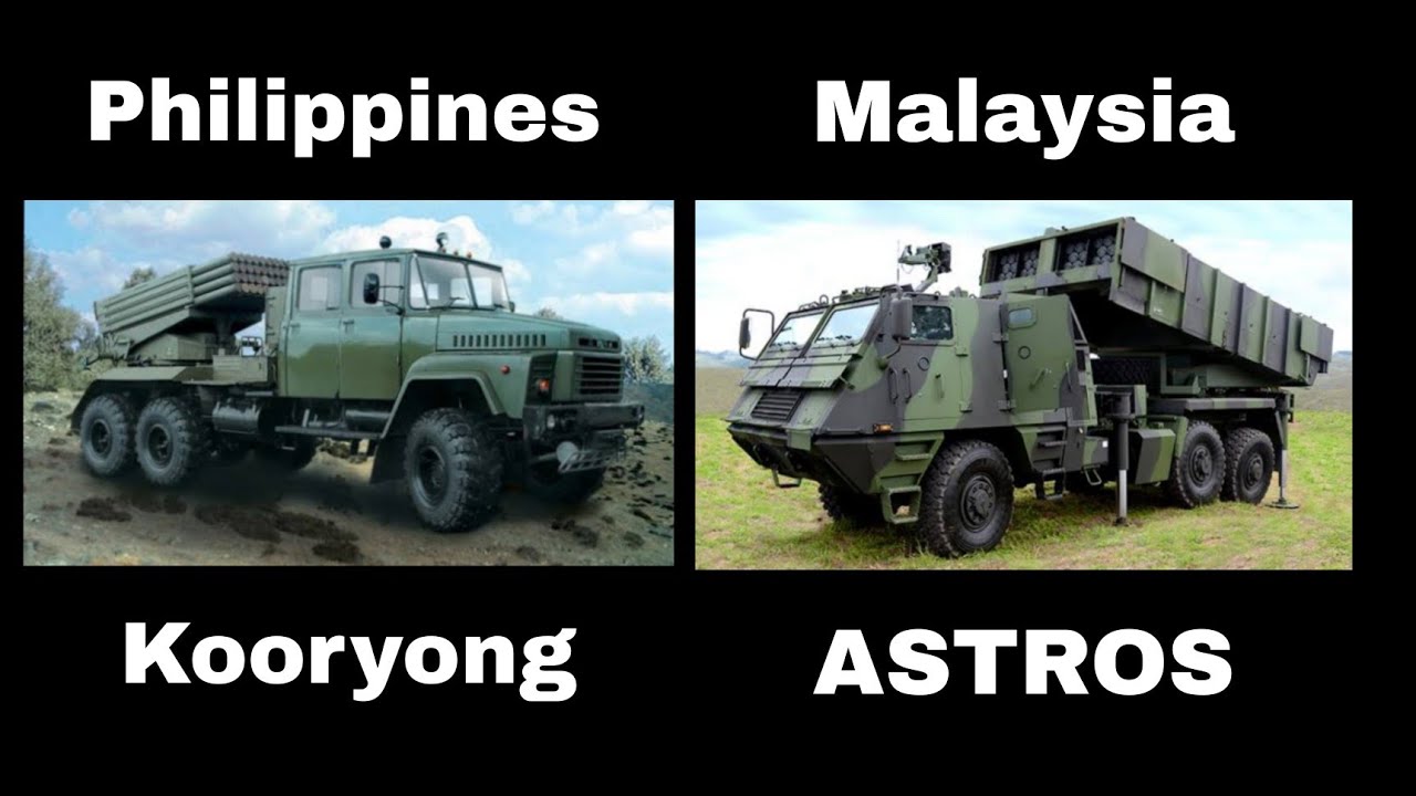 Kooryong (Philippines) vs. ASTROS II (Malaysia) Multi Launch Rocket System MLRS Military Comparison