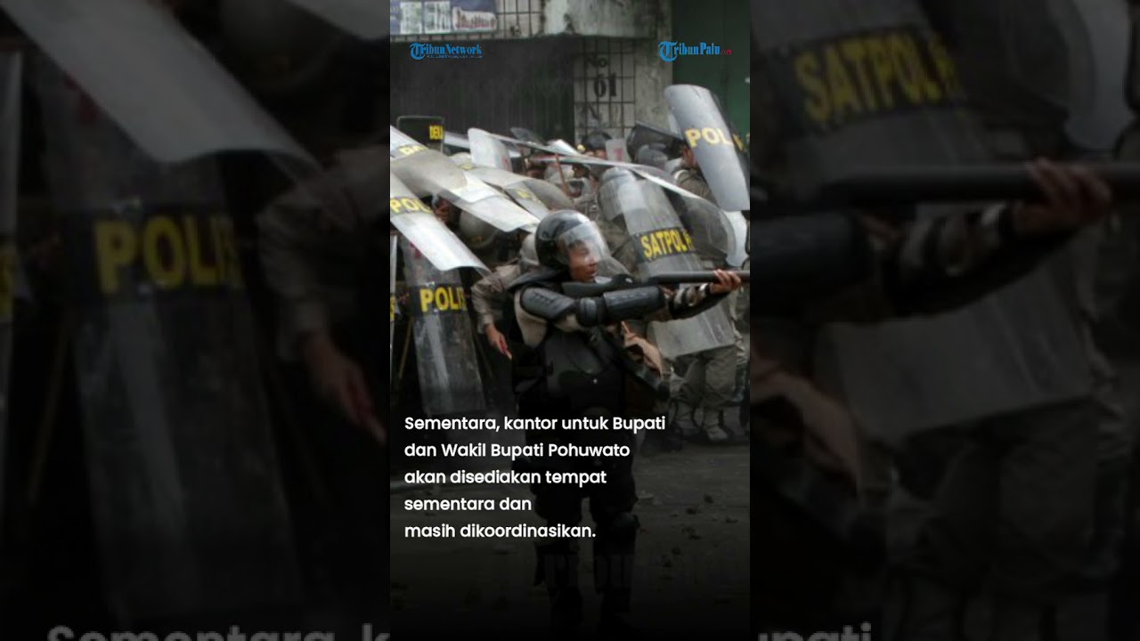 Hasil Rapat Pasca Kerusuhan di Pohuwato Gorontalo, 1.000 Aparat Gabungan Dikerahkan