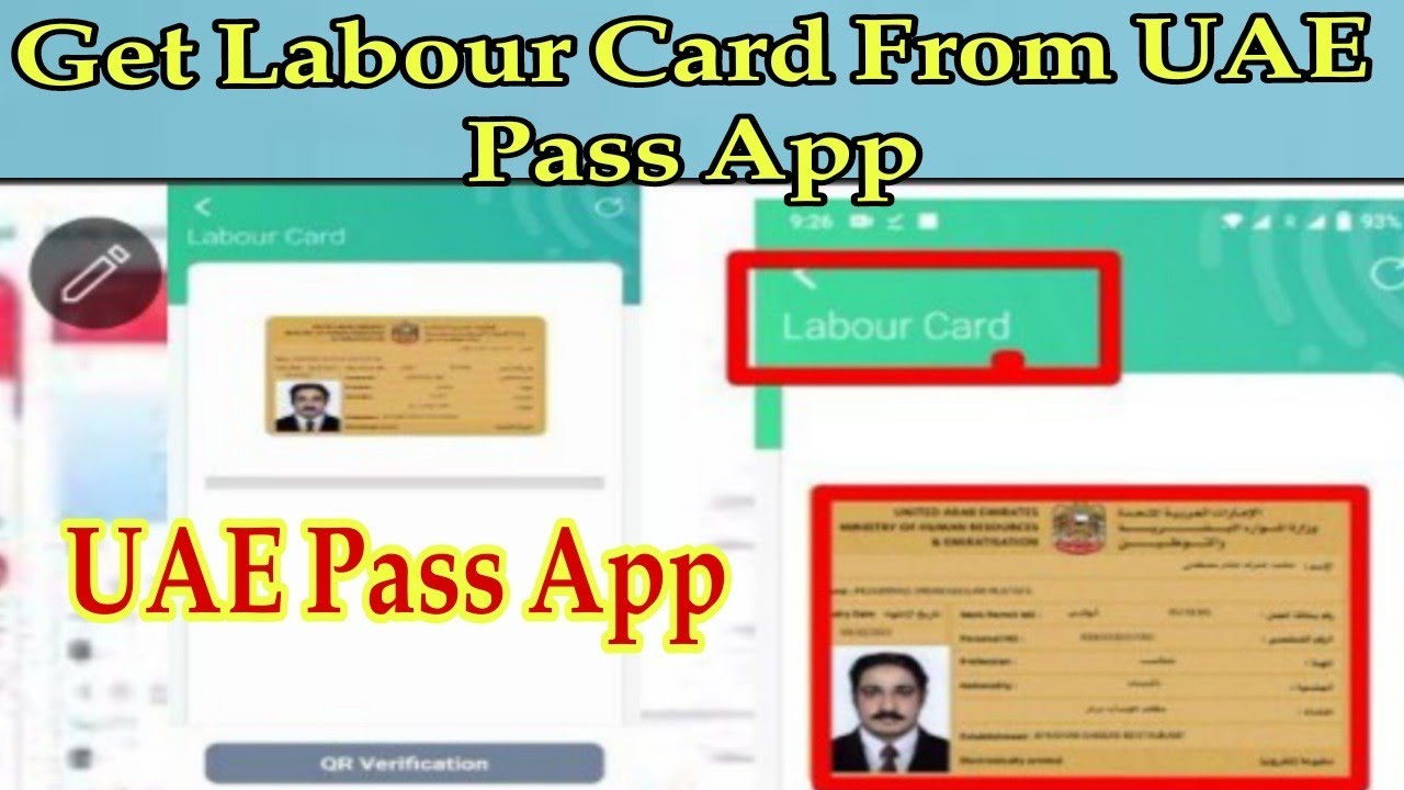 How to Get labour Card using UAE Pass|how to get labour card|Mohre|