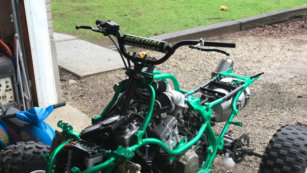 Yamaha banshee cbr 600 build