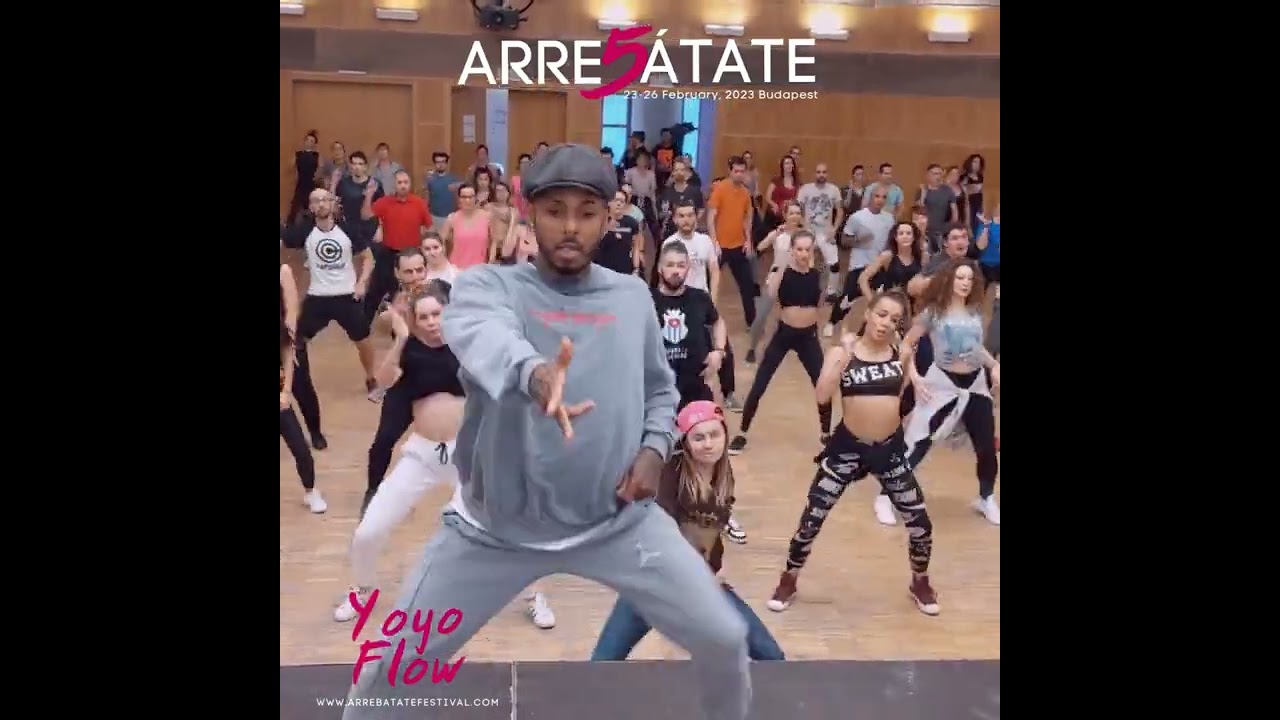 Reggaeton Workshop by Yoyo Flow on Arrebatate Salsa Festival in Budapest