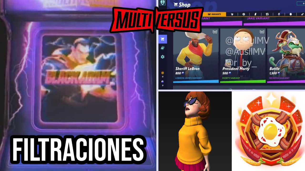 FILTRACIONES DE LA NUEVA ACTUALIZACION EN MULTIVERSUS