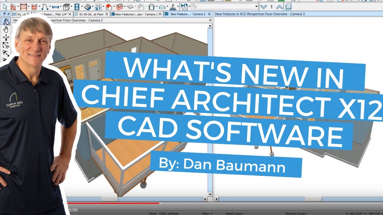 What's New in Chief Architect X12 CAD Software