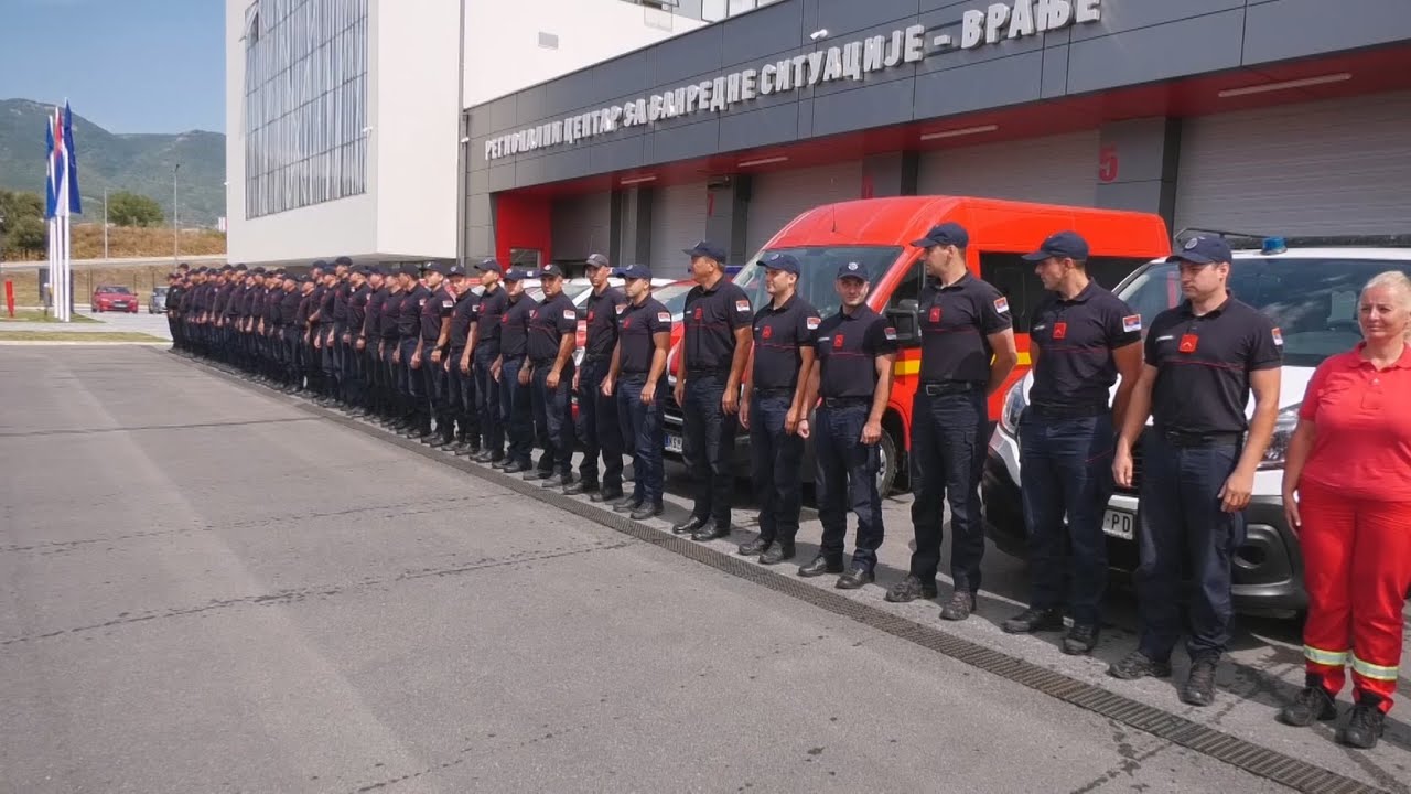 Naši vatrogasci spasioci se vratili iz Grčke. U Vranju ih dočekao ministar Gašić 08 09 2023