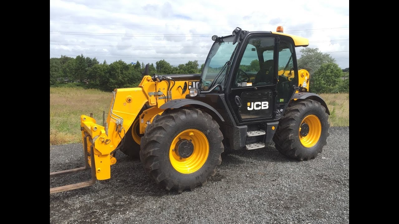 Wózek widłowy I WJO. WNO wielozadaniowy nośnik osprzętu JCB 535, ładowarka teleskopowa