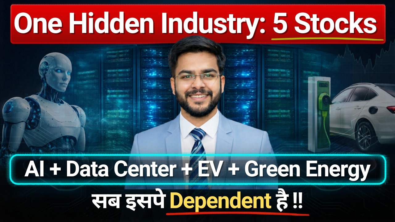AI, Data Centers, EV - All Depend on this ONE Industry 📈 | Top 5 Wires & Cable Stocks to Buy Now ?