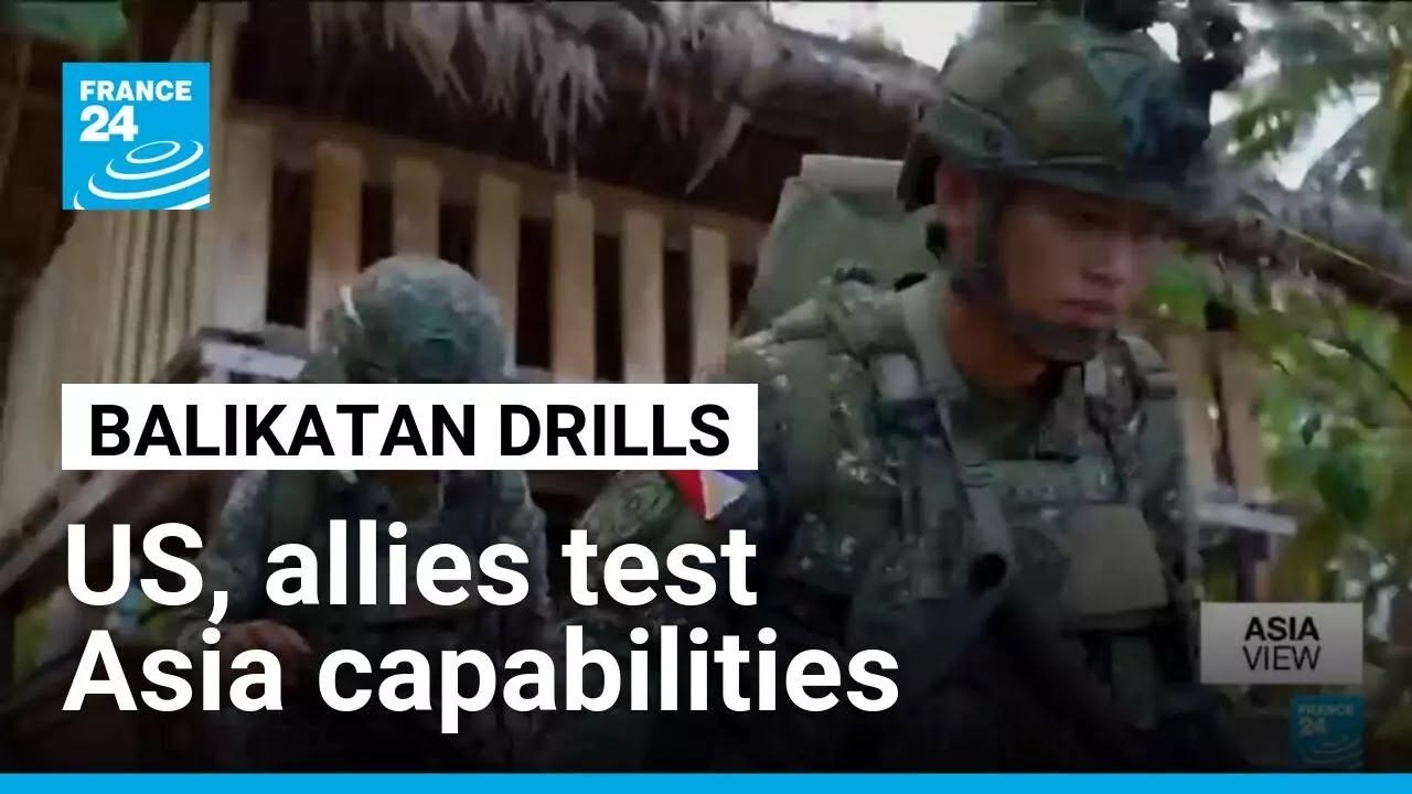 FRANCE 24 report: Over 17,000 US and allied troops take part in Balikatan drills &bull; FRANCE 24