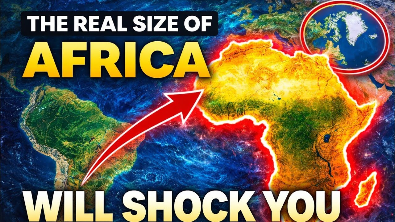 The Truth About Africa,s Size That Maps Don,t Show
