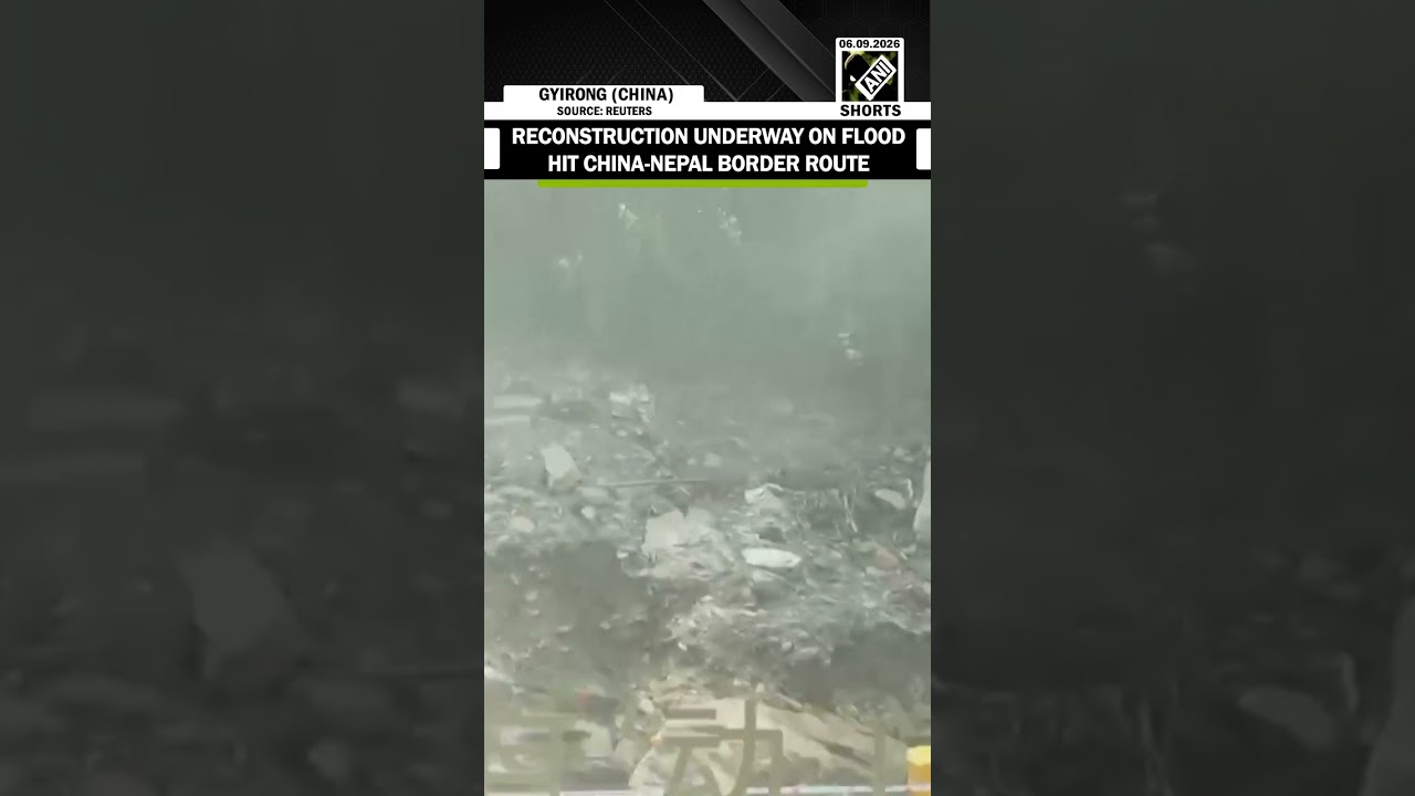Construction underway on road to Gyirong Port in flood-ravaged China-Nepal border