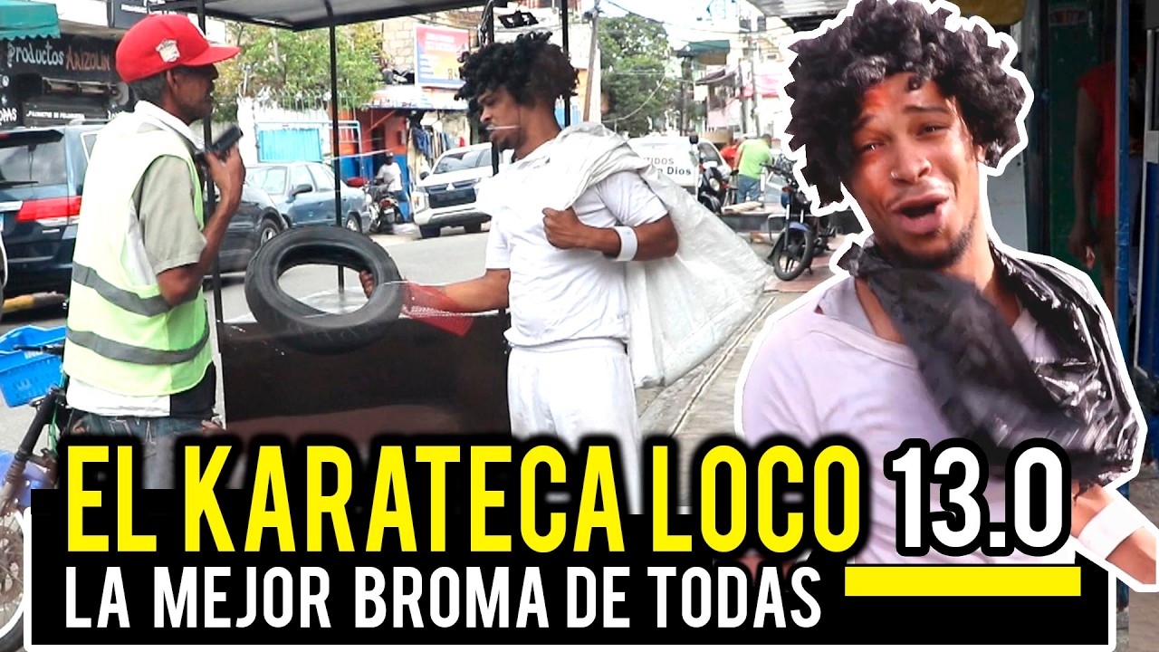 BROMA EL KARATECA LOCO 13.0  QUIERE VENDER UNA GOMA A LA MALA