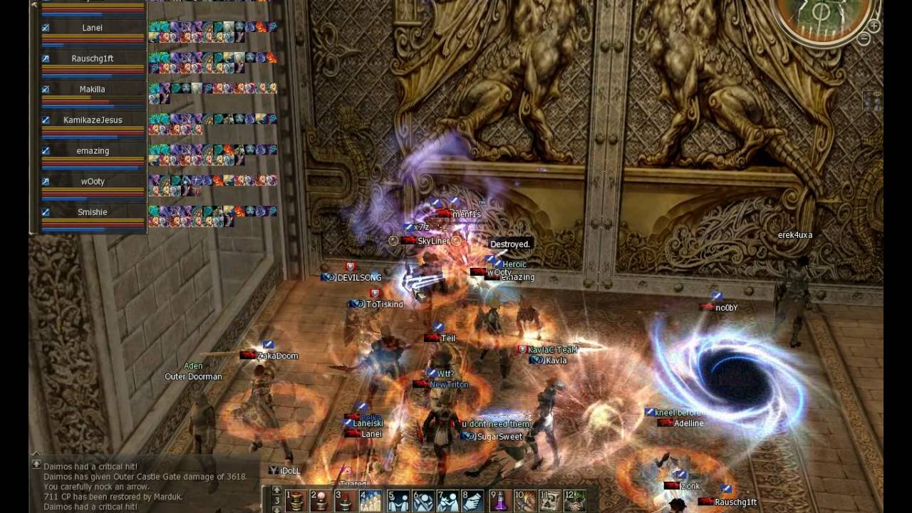 Lineage 2 - Franz Official - GiranSiege - Daimos POV