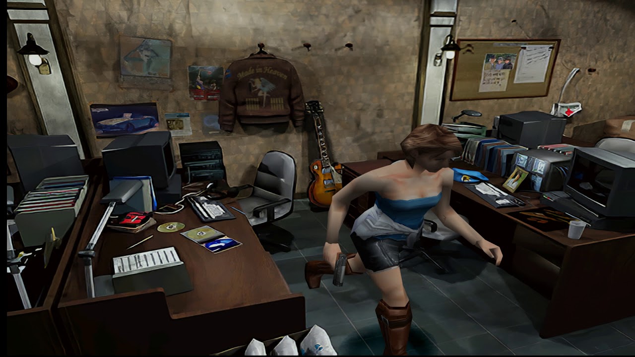 Resident Evil 3: Nemesis - STARS card, Blue gem, Magnum, Lockpick