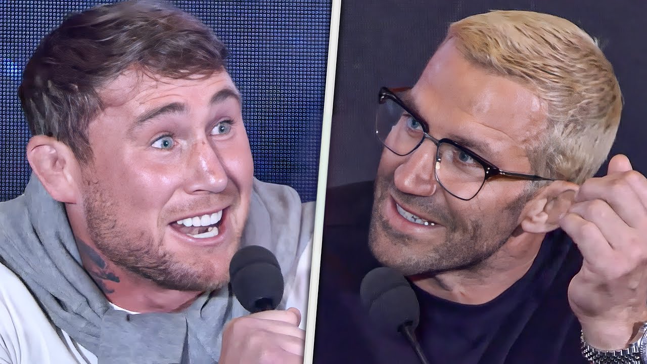 HEATED!! Darren Till vs. Luke Rockhold • FULL PRESS CONFERENCE | KSI & Misfits Boxing