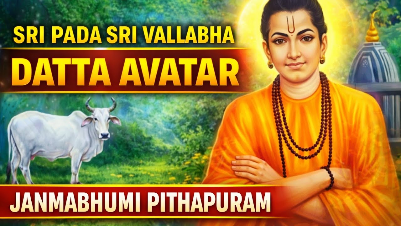 Sri Pada Sri Vallabha #datta #avatar #Janmabhumi #Pithapuram |Tamil Version|