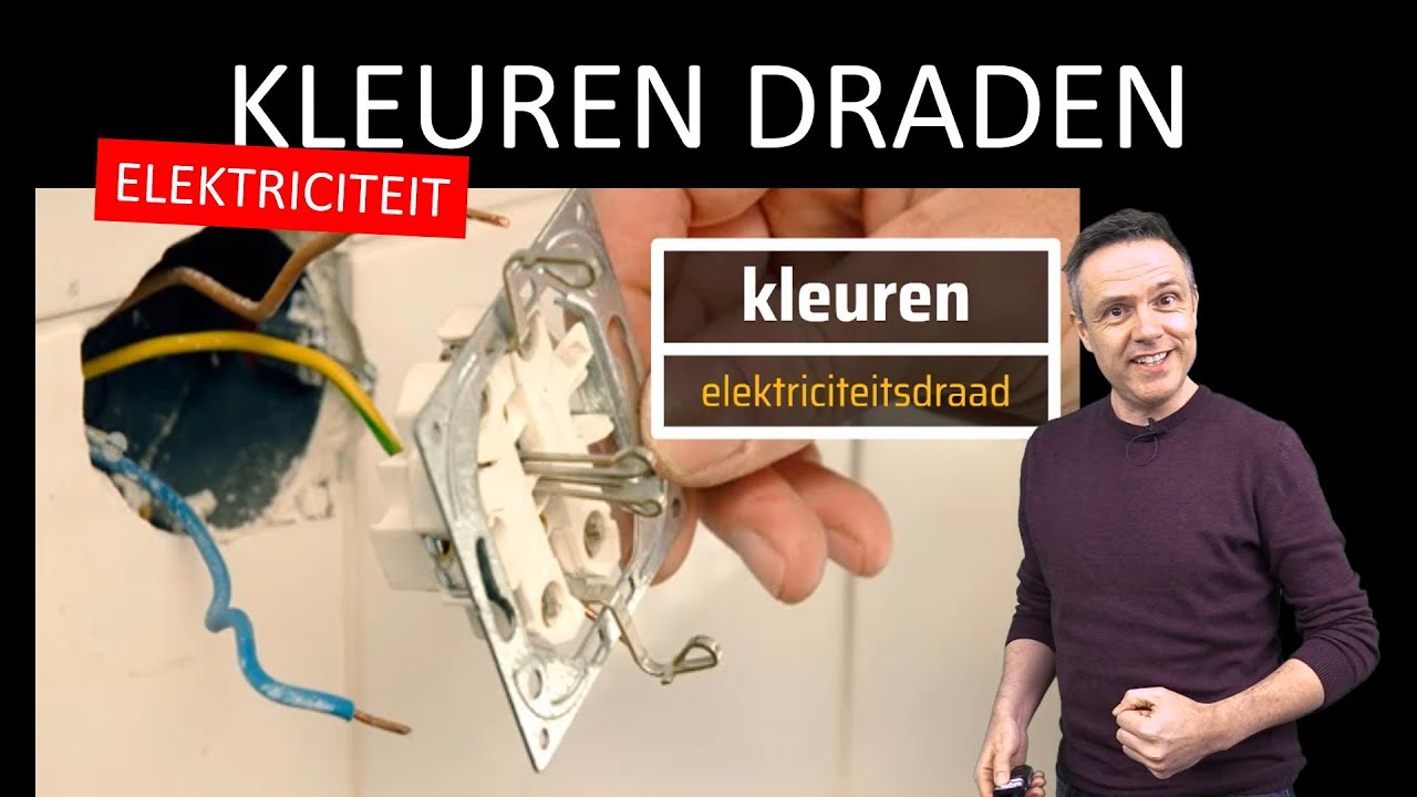 natuurkunde uitleg ELEKTRICITEIT KLEUREN DRADEN