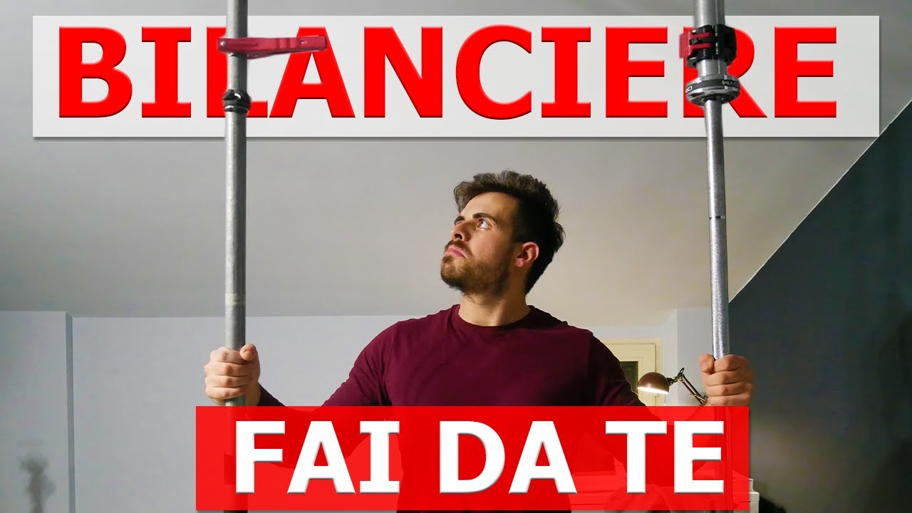 BILANCIERE FAI DA TE ECONOMICO | Home gym diy