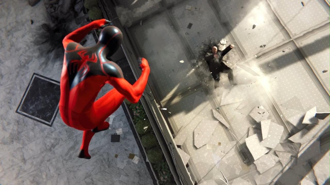 Scarlet Spider 2 vs Kingpin boss Spider-Man ps4