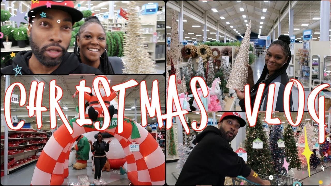 We went shopping for NEW Christmas decor...and got a new 🎄!! | Asia x BJ