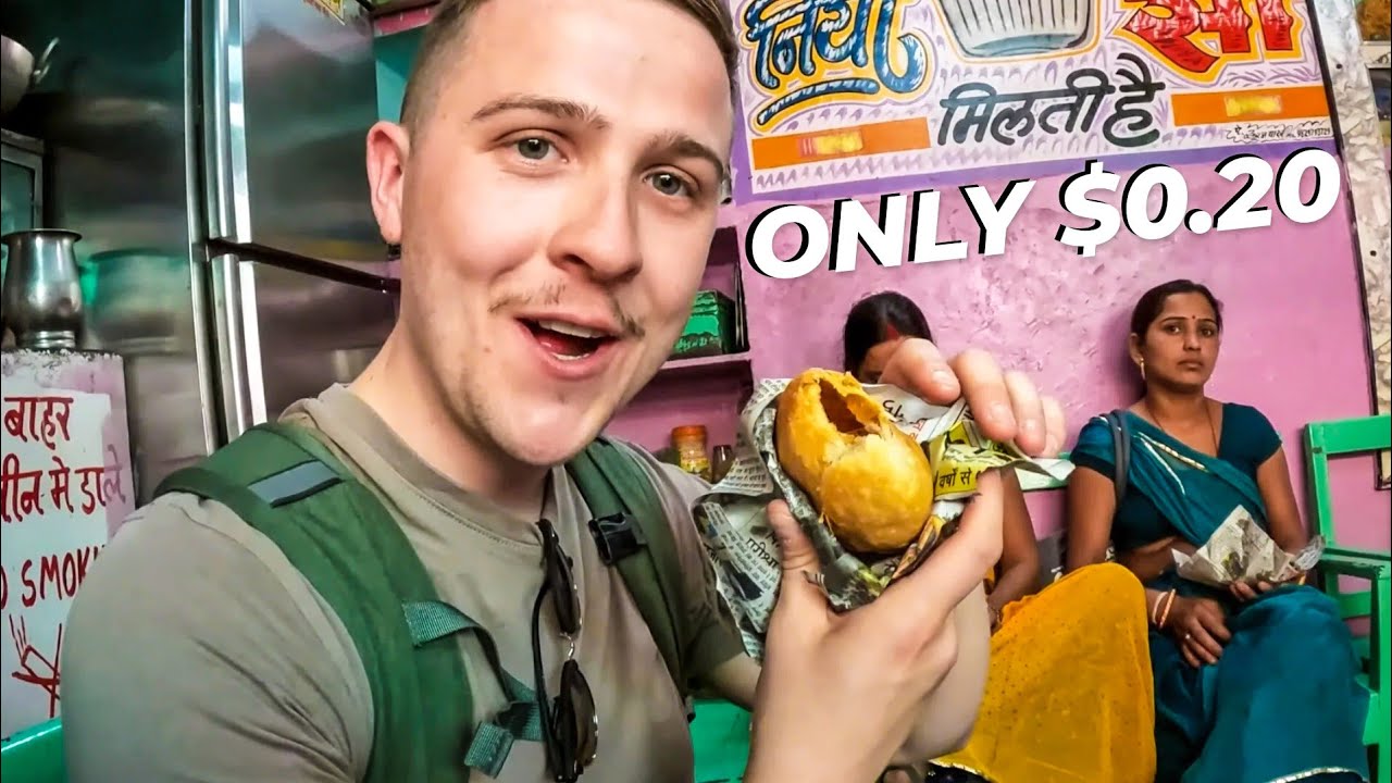 We ate $0.20 STREET FOOD in UDAIPUR, INDIA 🇮🇳