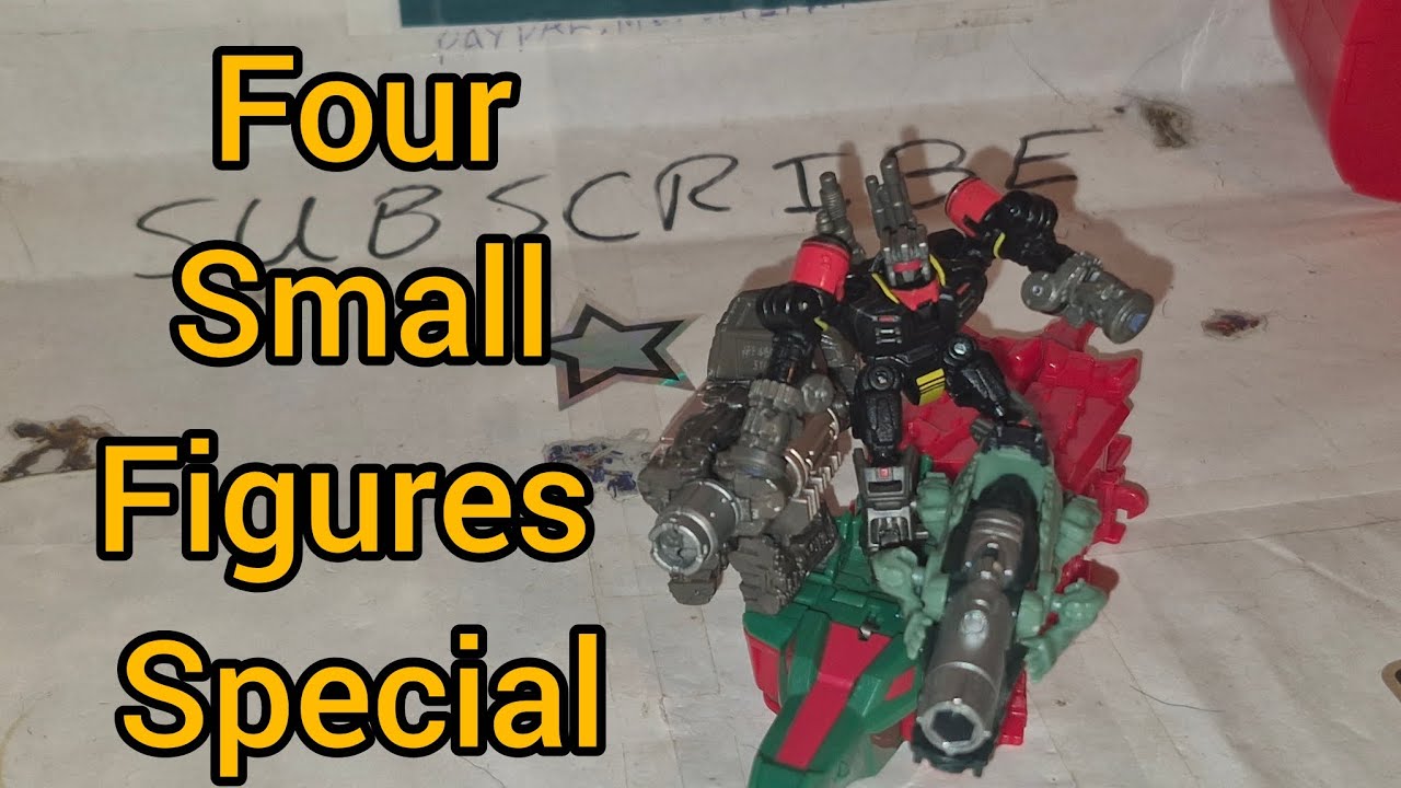 Vid 990 Transformers Four Small Figures Special