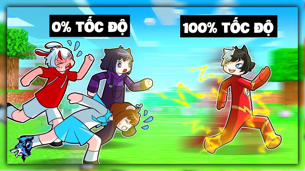 Nếu Siro Sở Hữu 100% Tốc Độ Trong Minecraft