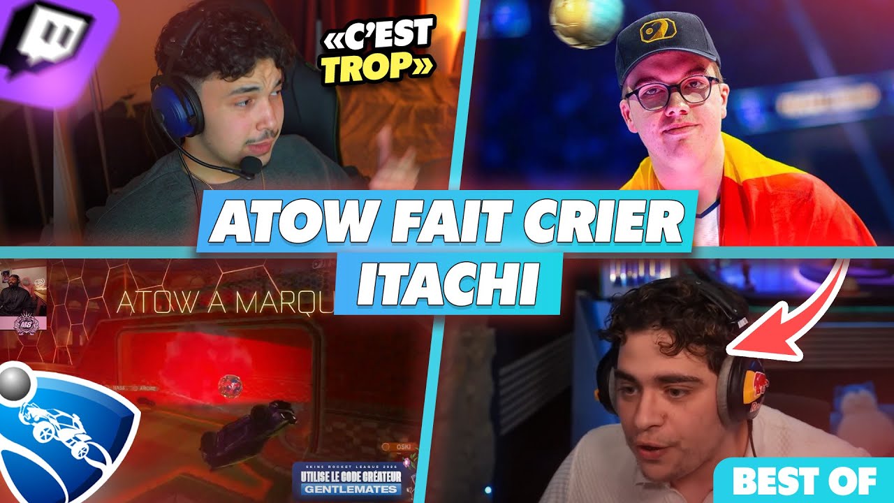 ATOW FAIT CRIER ITACHI, BEST OF RLCS - Best of RL FR #586 Réactions