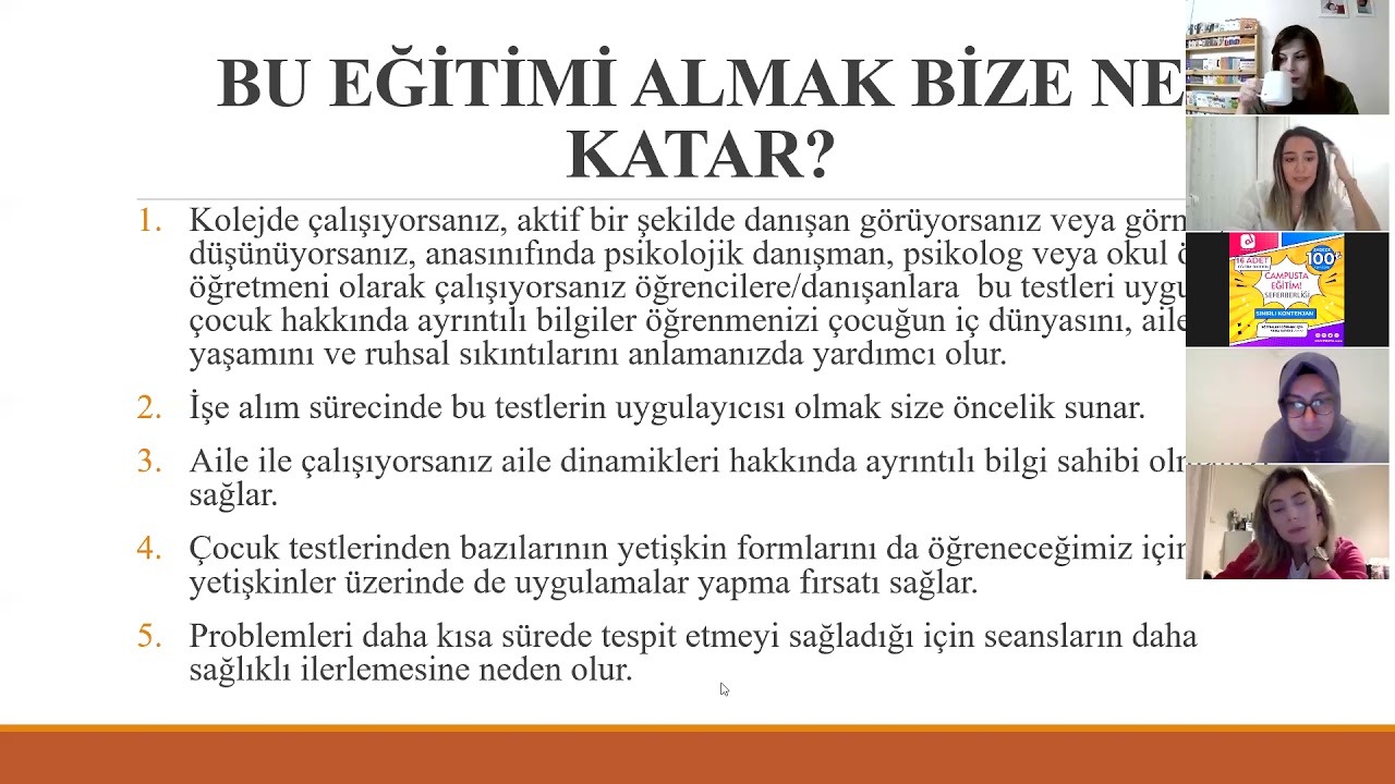 ÇOCUK DEĞERLENDİRME TESTLERİ 2