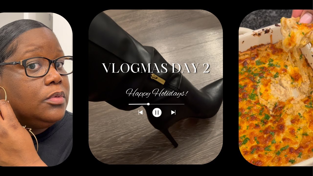 VlogMas Day 2 | Morning Routine &bull; Dinner  &bull; New Boots