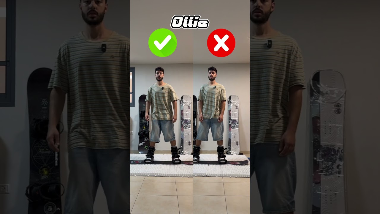 Snowboard - make your ollie better!