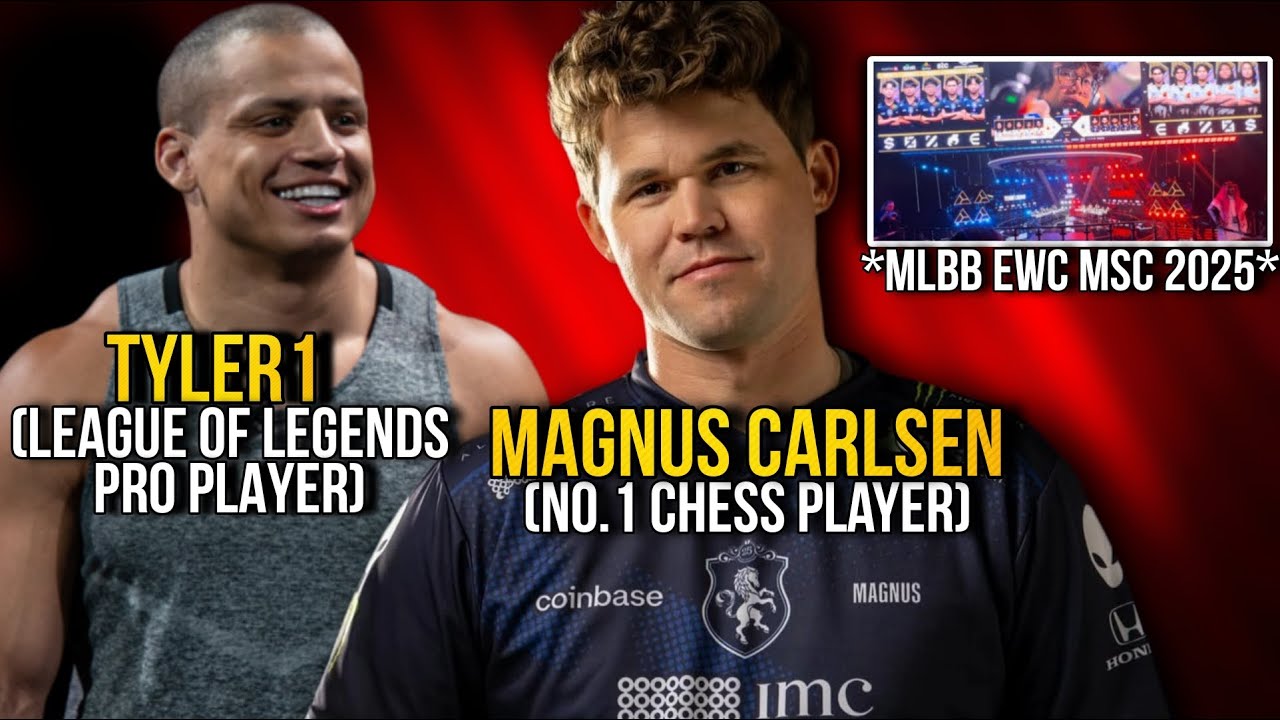 TYLER1🔥MAGNUS CARLSEN Supports This MLBB Team(UNSEEN FOOTAGE)