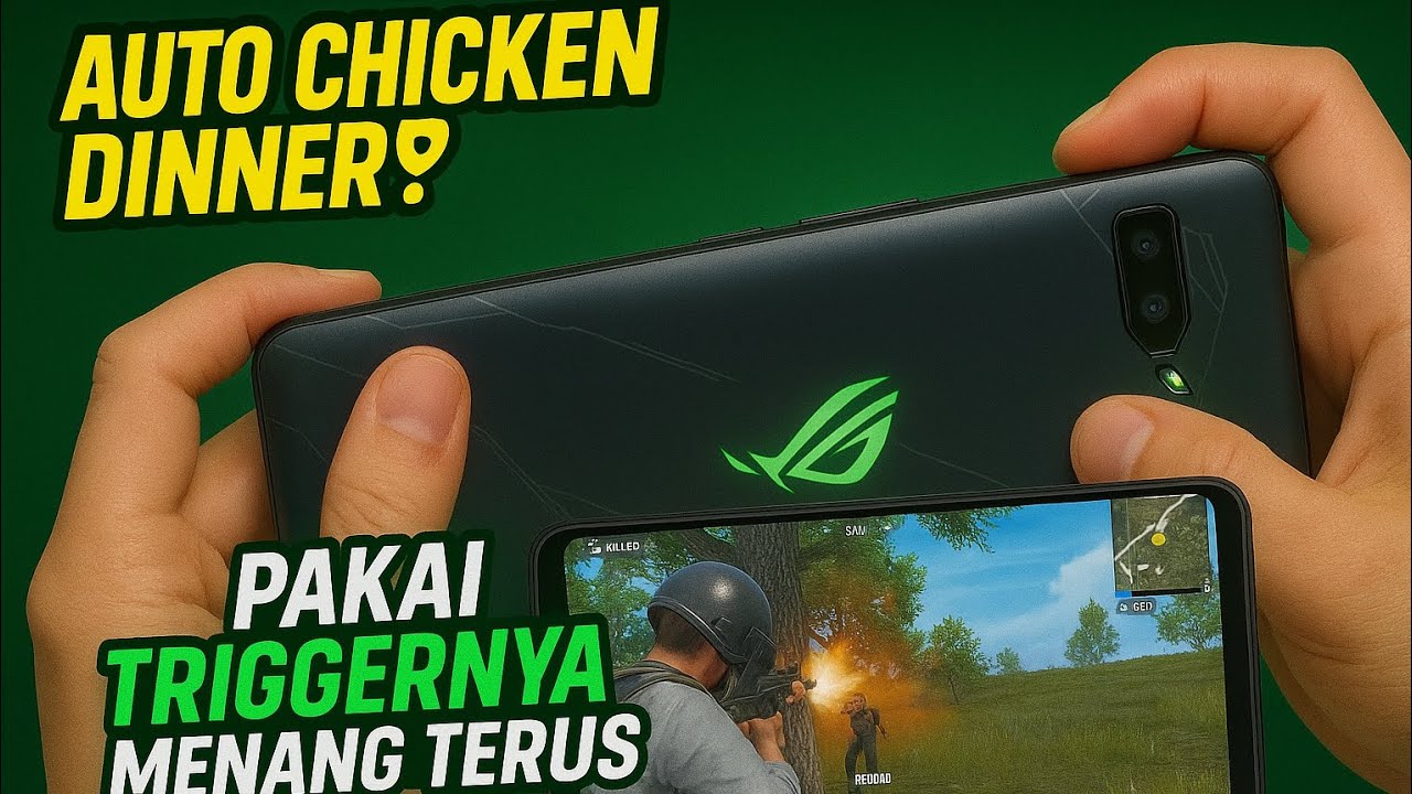 Main PUBG Cuma Pakai Pinggir HP!? Review Air Trigger Asus ROG Phone 2 di Tahun 2025
