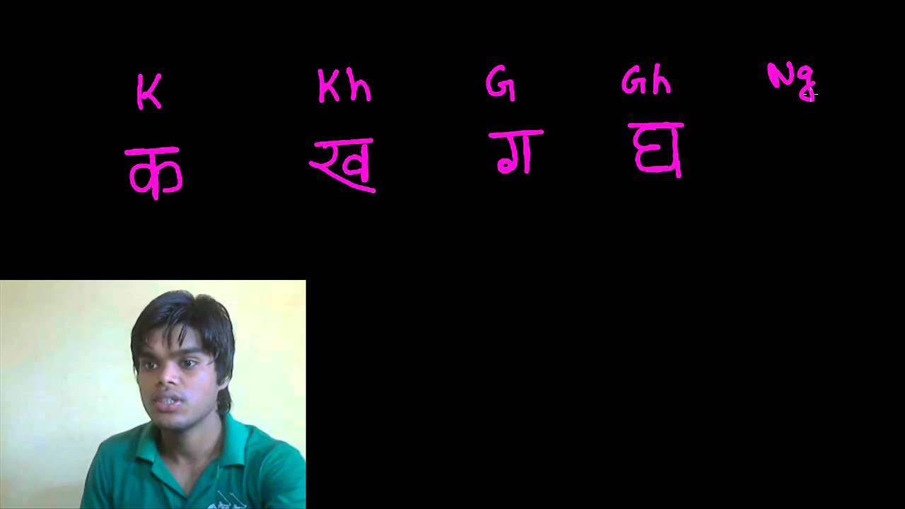 Learn to Read & Write Hindi  (Devanagari Script) - Consonant Letter