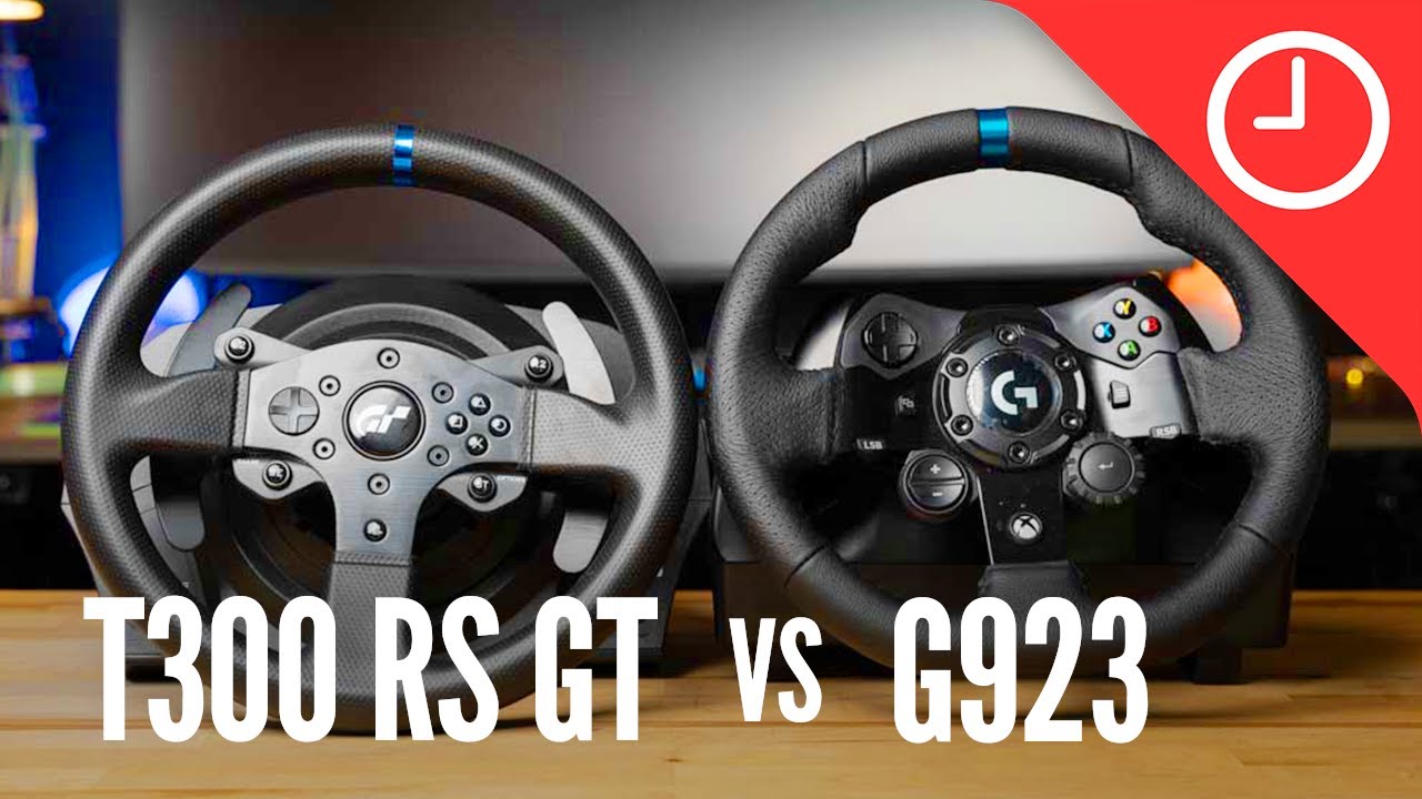 Well, this wasn’t what I expected: Logitech G923 vs Thrustmaster T300RS GT