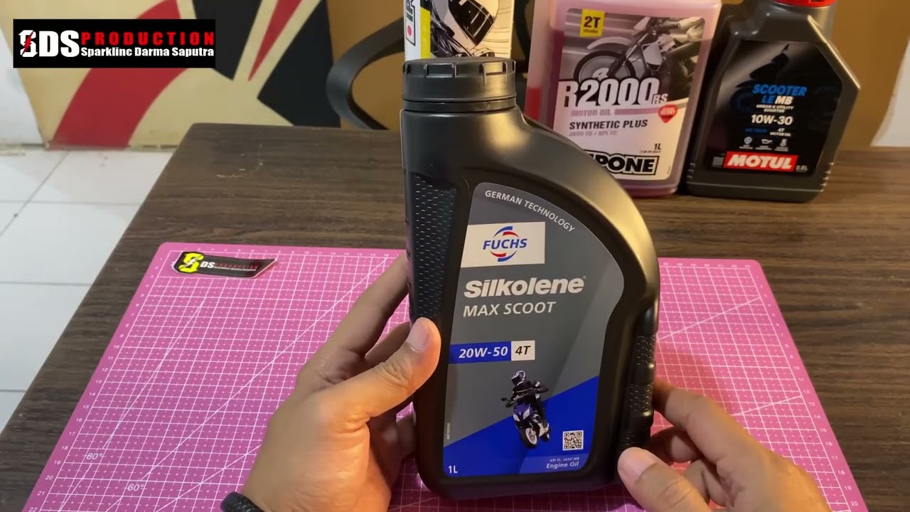 Impresi Oli Motor Matic Buatan German - Fuchs Silkolene 20w-50 Jaso MB Api SL - Kental Banget Kah ?