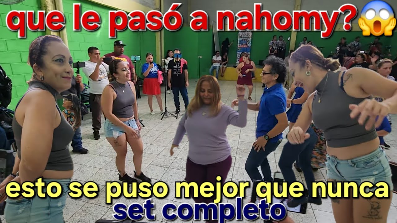 🛑 Así comienza este tremendo show de baile en san jacinto,, con el regreso de nahomy 😱