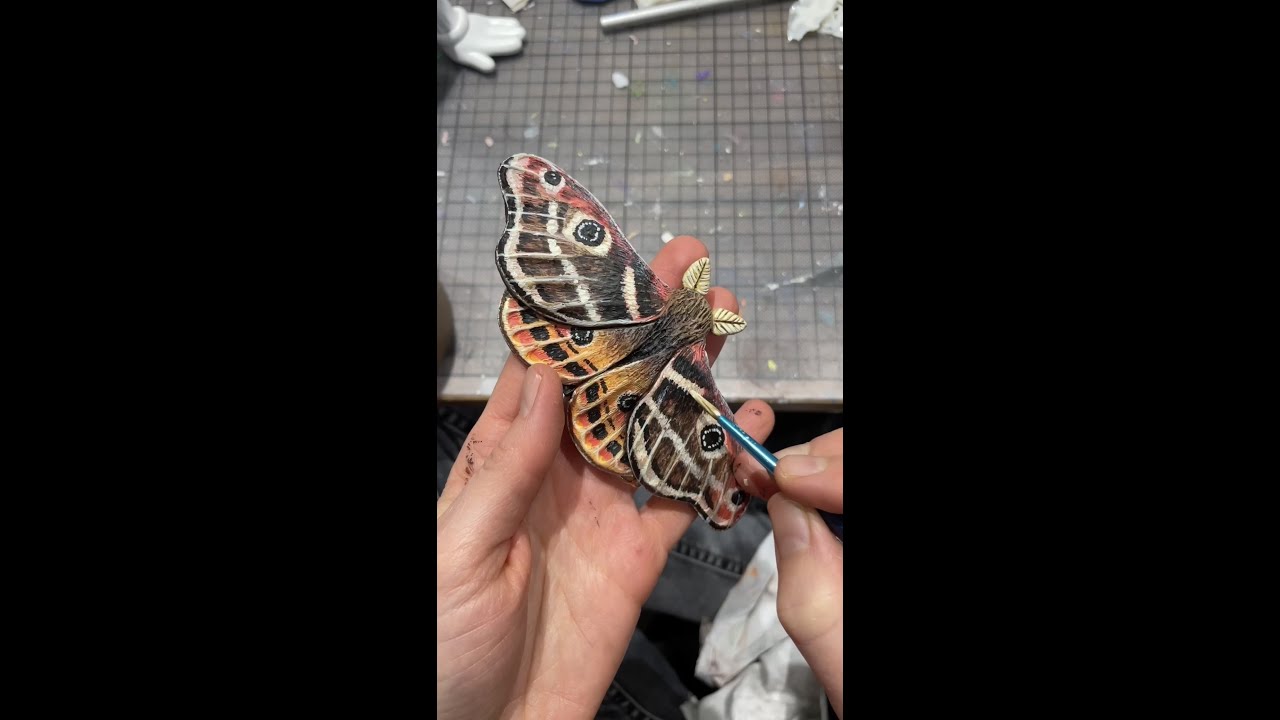 Moth sculpture - MP Gautheron