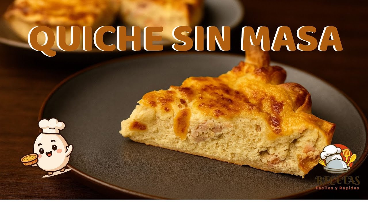 Quiche Rápida que Todos Quieren Repetir | Muy Fácil