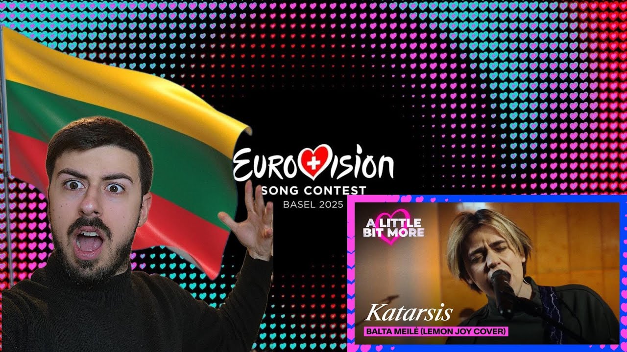 LITHUANIA EUROVISION 2025 REACTION | Katarsis - Balta Meilė (Lemon Joy Cover)