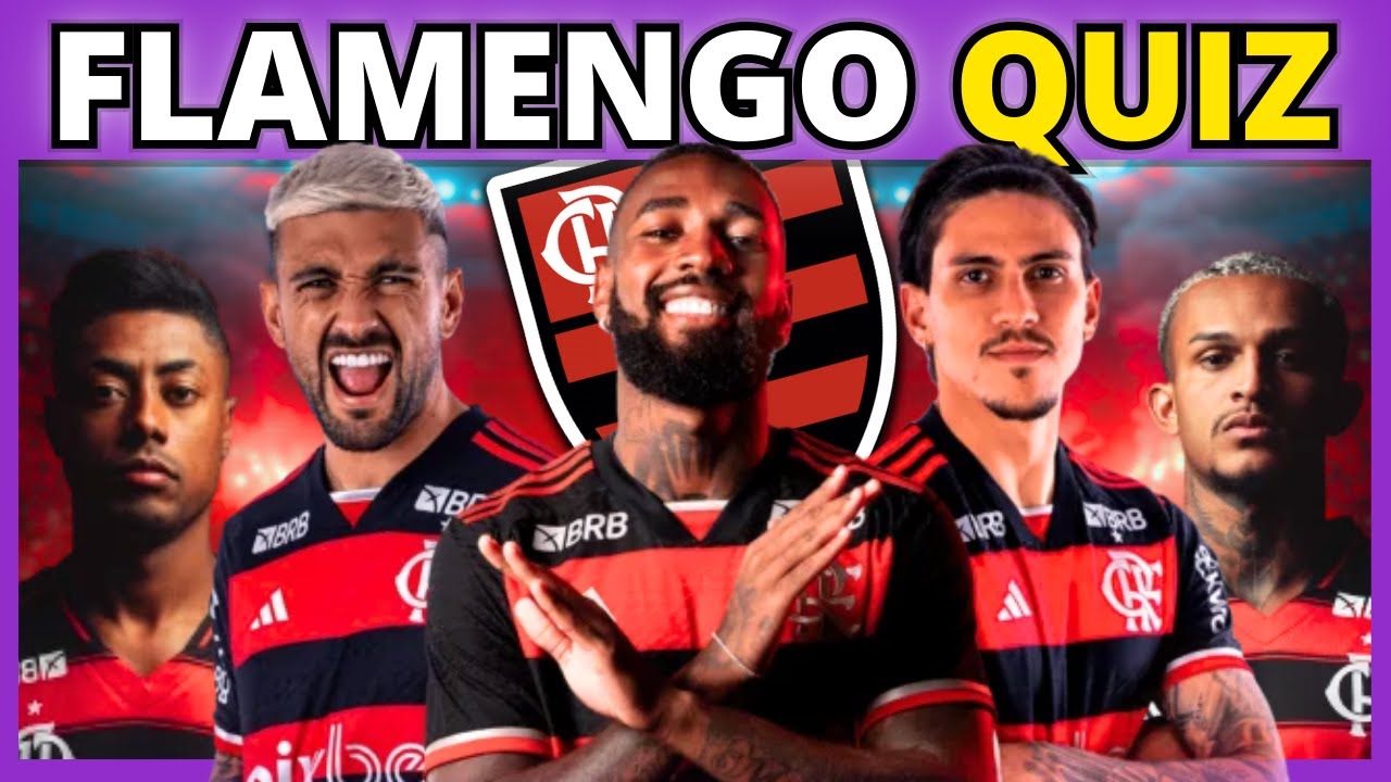 ⚽🟥 QUIZ FLAMENGO: O quanto você sabe sobre o Flamengo❓ #buuquiz #futebol