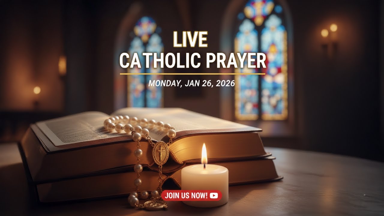 Live Catholic Prayers | Pray Together for Peace, Healing & Faith