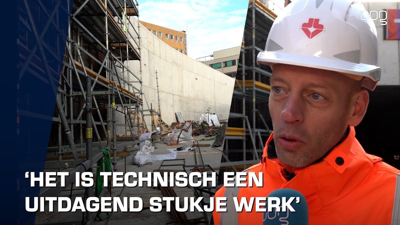 Er wordt nog overal gewerkt op het Hoofdstation