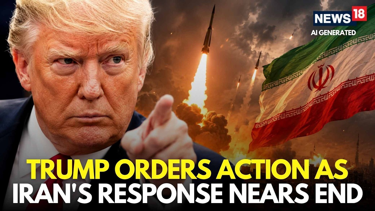 Trump Iran News LIVE | Trump Orders Military Action as Iran&rsquo;s Peace Deal Response Nears End | N18G