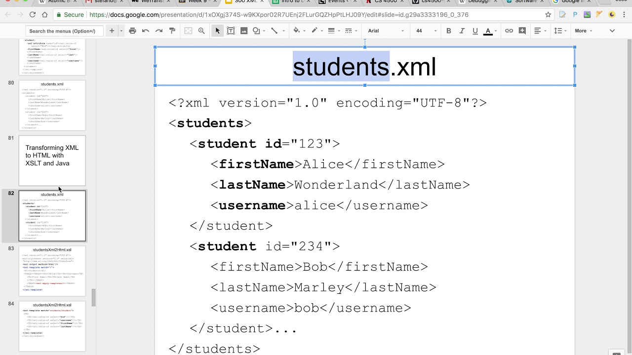 00740 Преобразование XML в HTML с помощью XSLT и Java