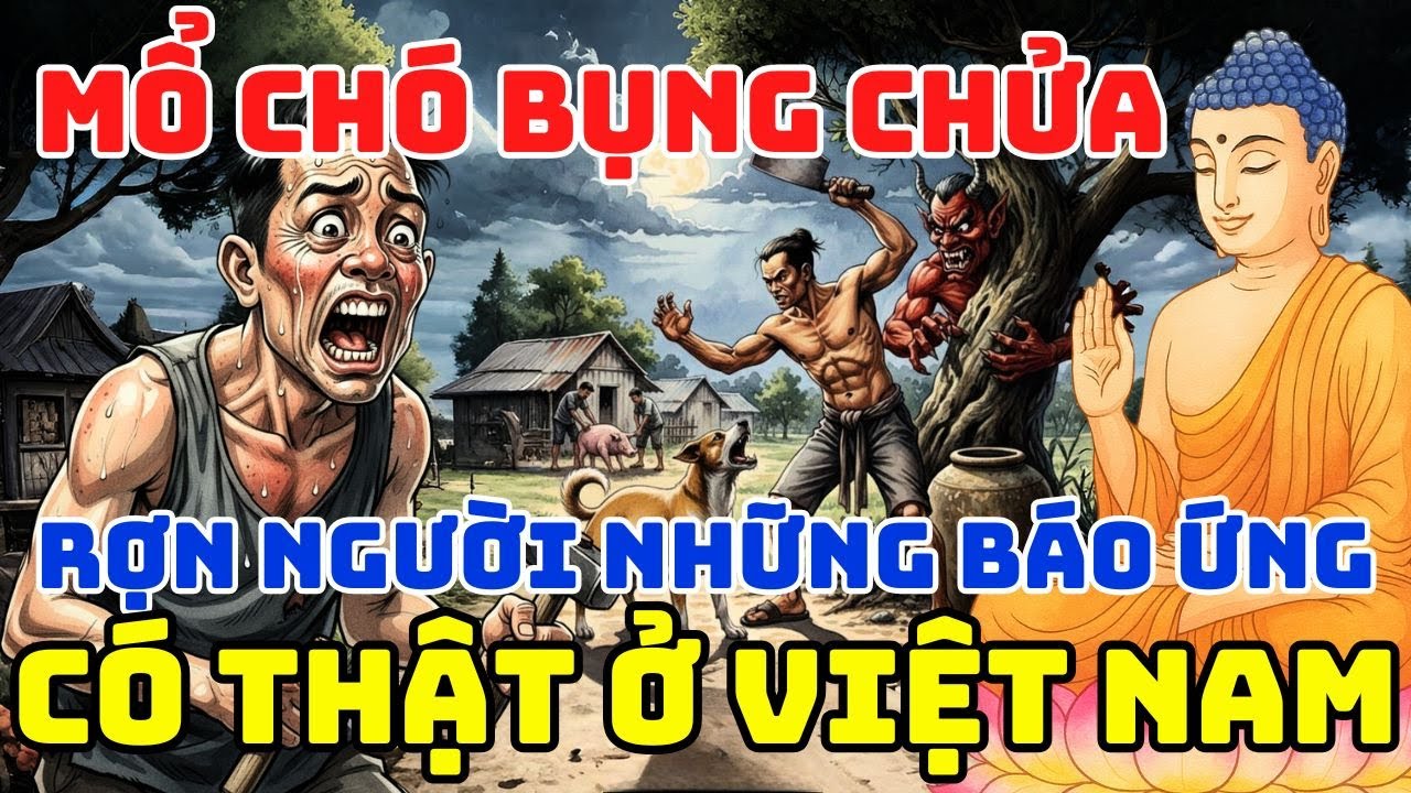 BÁO ỨNG HIỆN ĐỜI: NHỮNG NGHIỆP BÁO KINH HOÀNG Nghe Nổi Da Gà - 5 Truyện Nhân Quả 100%